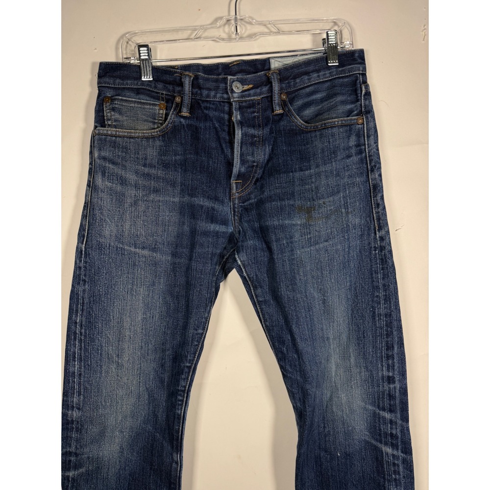 Rogue Territory RGT Mens Selvedge Denim Jeans Indigo Blue Size 32 Made in USA - Picture 2 of 11